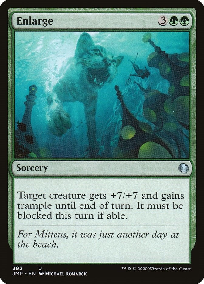 Image for Enlarge (Jumpstart) (392) - Magic: The Gathering