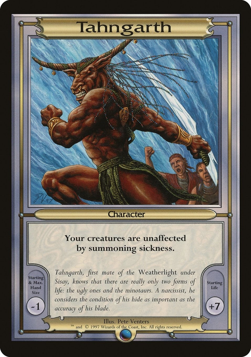 Image for Tahngarth (Oversize) (Vanguard) - Magic: The Gathering