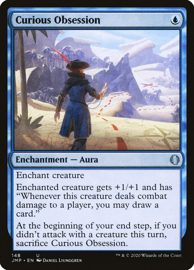 Image for Curious Obsession (Jumpstart) (148) - Magic: The Gathering