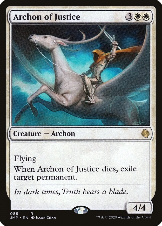 Image for Archon of Justice (Jumpstart) (89) - Magic: The Gathering
