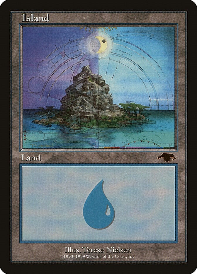 Image for Island - Guru (Guru Lands) (2) - Magic: The Gathering