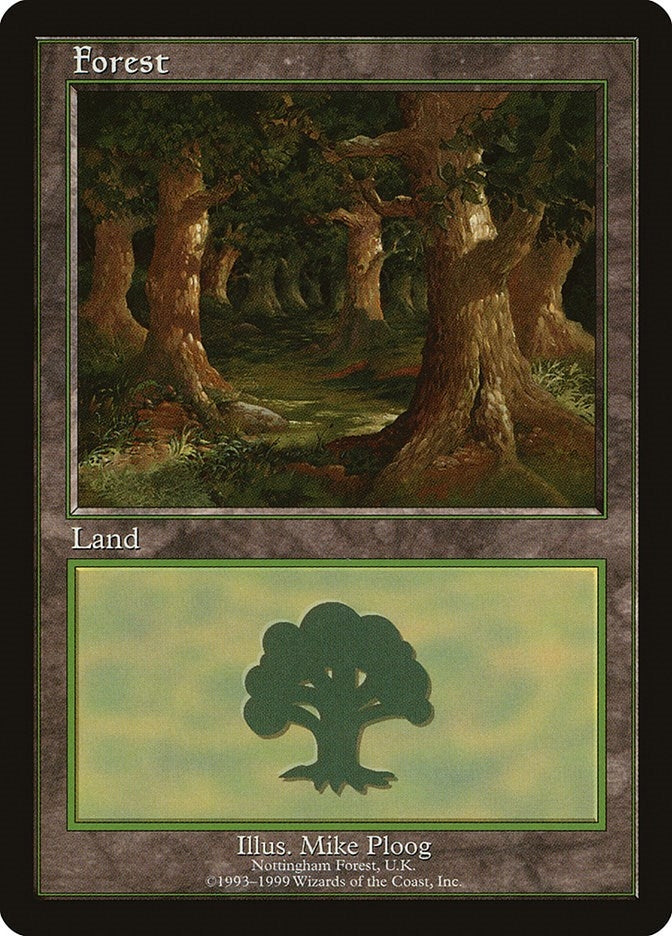 Image for Forest - Nottingham (European Lands) (11) - Magic: The Gathering