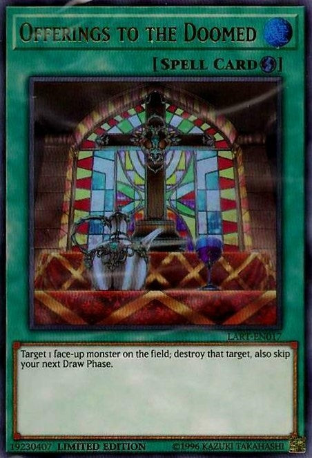 Image for Offerings to the Doomed (The Lost Art Promotion) (LART-EN017) - YuGiOh