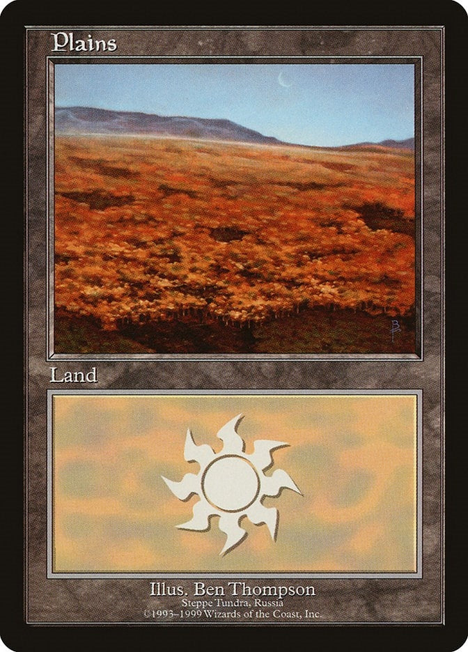 Image for Plains - Steppe Tundra (European Lands) (14) - Magic: The Gathering