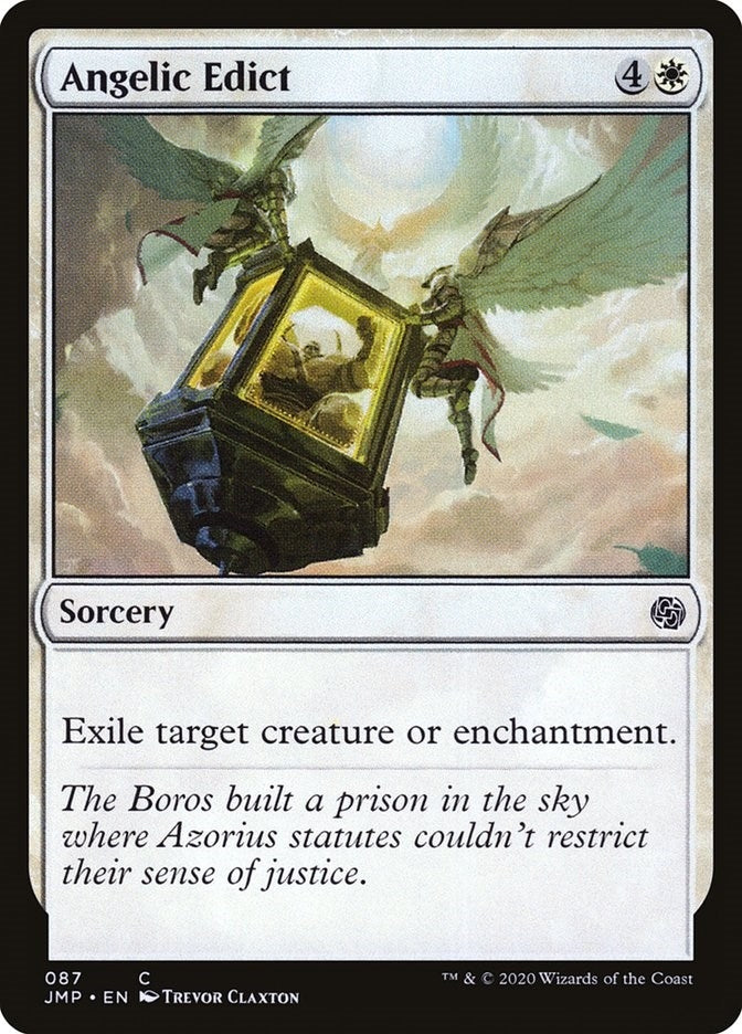 Image for Angelic Edict (Jumpstart) (87) - Magic: The Gathering