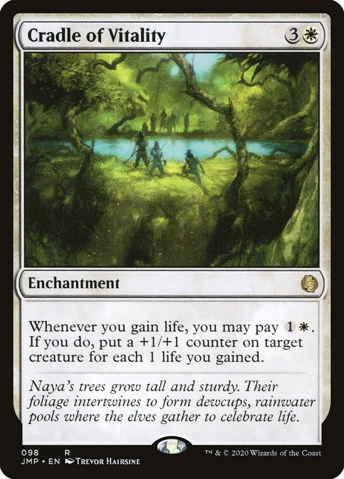 Image for Cradle of Vitality (Jumpstart) (98) - Magic: The Gathering