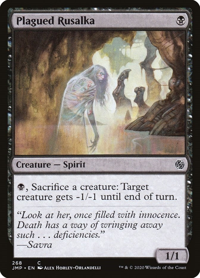 Image for Plagued Rusalka (Jumpstart) (268) - Magic: The Gathering