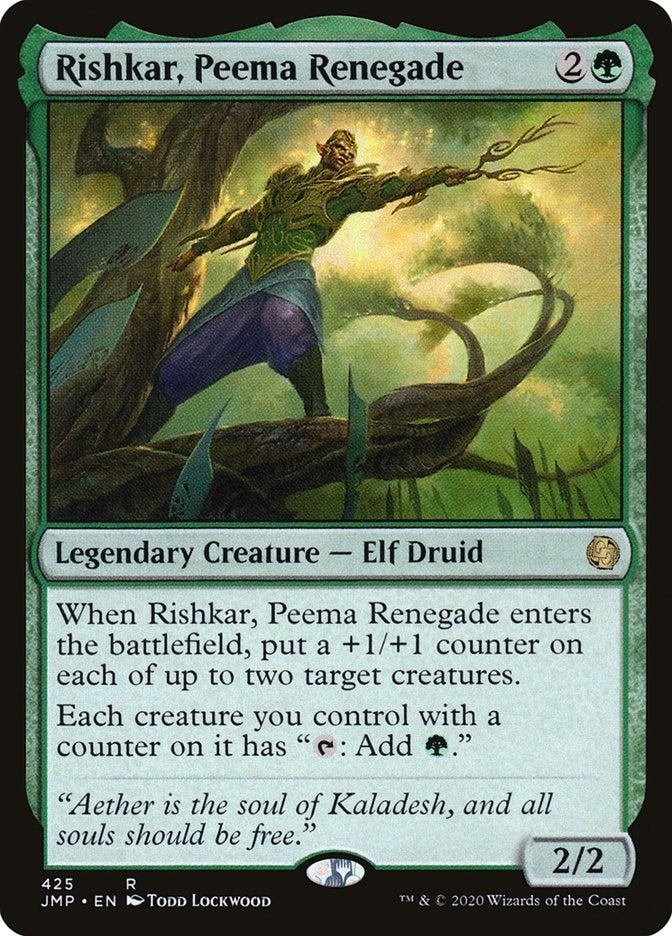 Image for Rishkar, Peema Renegade (Jumpstart) (425) - Magic: The Gathering