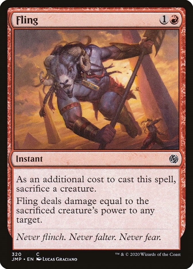 Image for Fling (Jumpstart) (320) - Magic: The Gathering