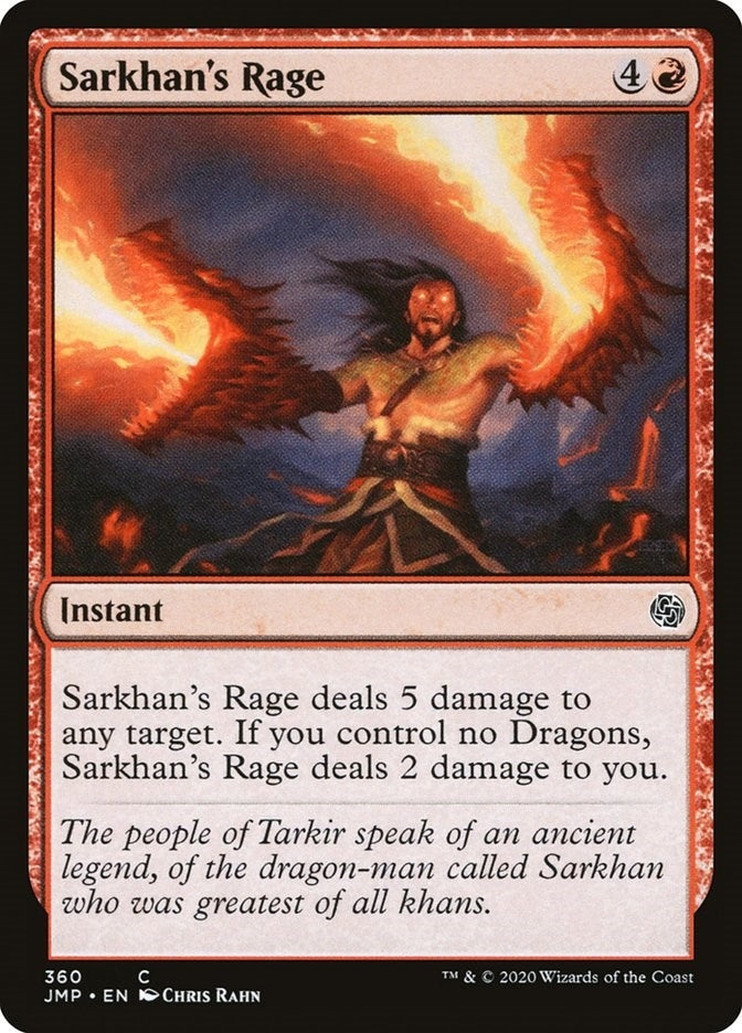 Image for Sarkhan's Rage (Jumpstart) (360) - Magic: The Gathering