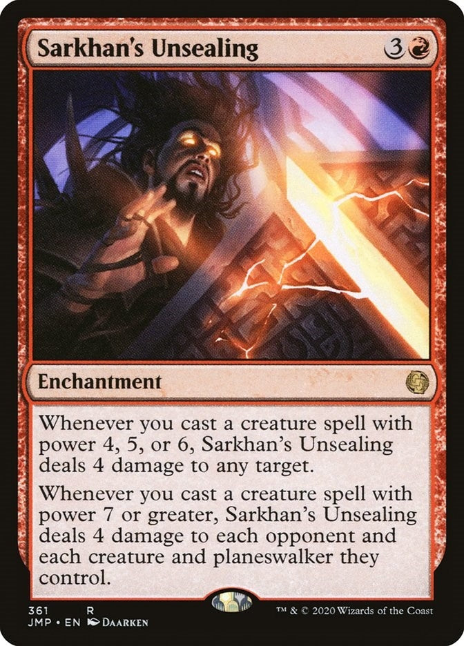 Image for Sarkhan's Unsealing (Jumpstart) (361) - Magic: The Gathering