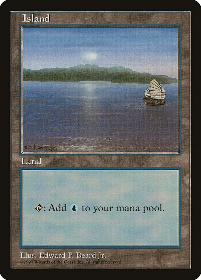Image for Island - Red Pack (Beard, Jr.) (APAC Lands) - Magic: The Gathering