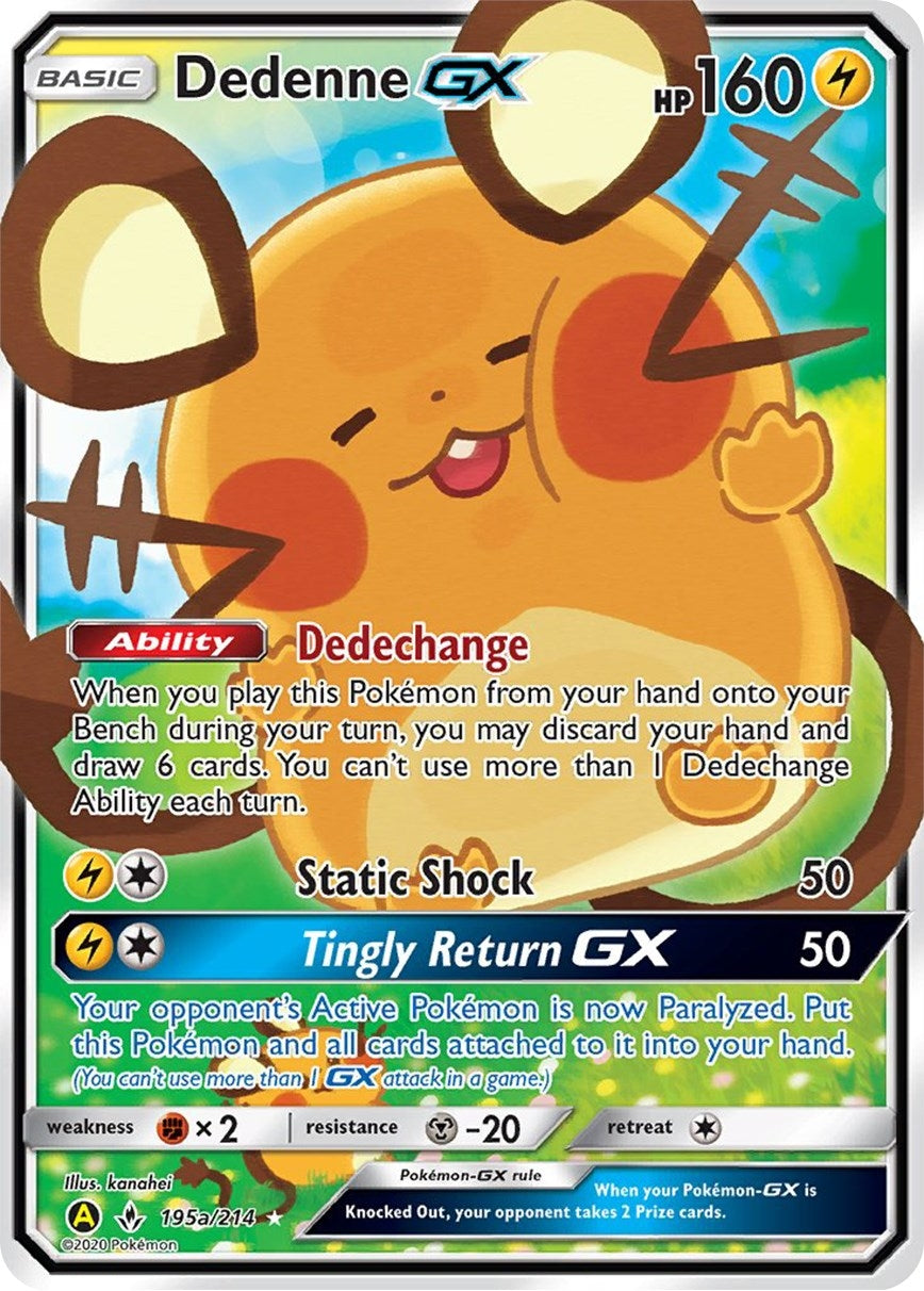 Image for Dedenne GX - 195a/214 (Alternate Art Promos) (195a/214) - Pokemon