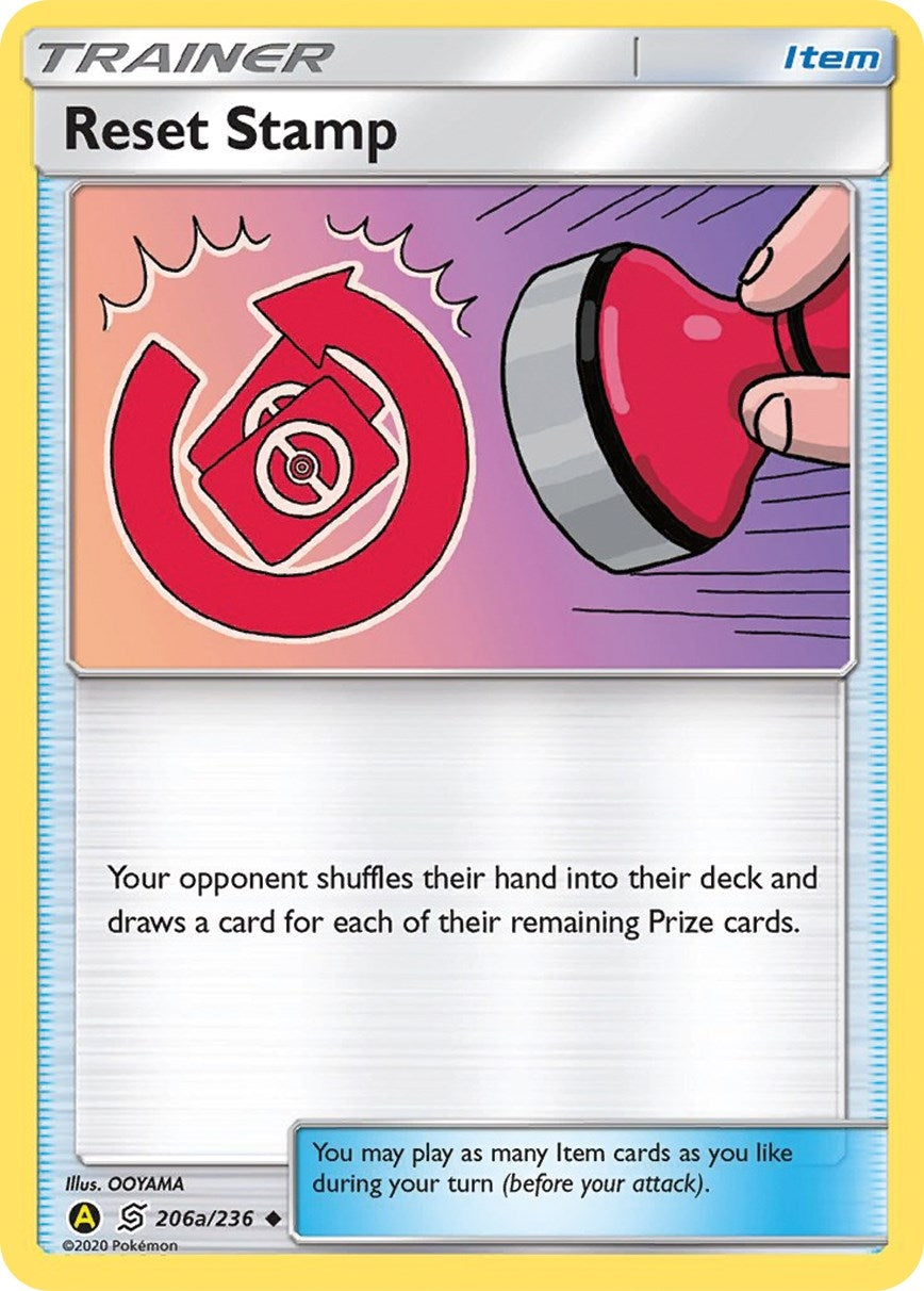 Image for Reset Stamp - 206a/236 (Alternate Art Promos) (206a/236) - Pokemon