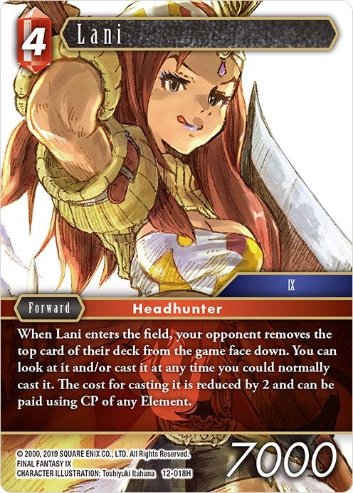 Image for Lani (Opus XII) (12-018H) - Final Fantasy TCG