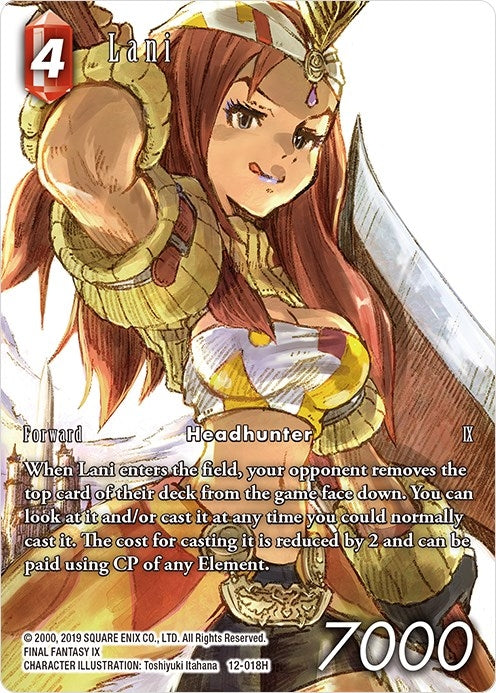 Image for Lani (Full Art) (Opus XII) (12-018H) - Final Fantasy TCG
