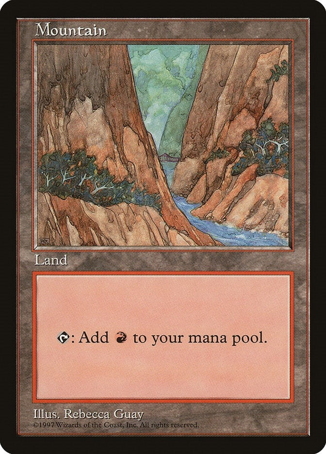 Image for Mountain - Blue Pack (Guay) (APAC Lands) - Magic: The Gathering
