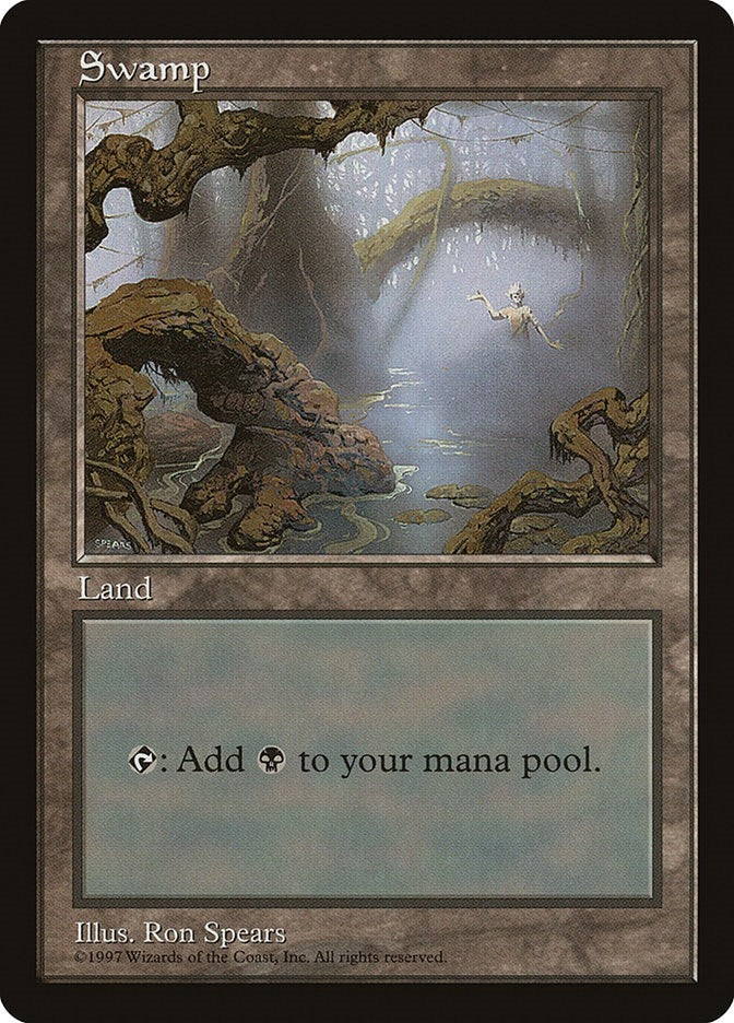 Image for Swamp - Clear Pack (Spears) (APAC Lands) - Magic: The Gathering