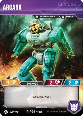 Image for Arcana (Transformers Promos) (P01/2020) - Transformers TCG