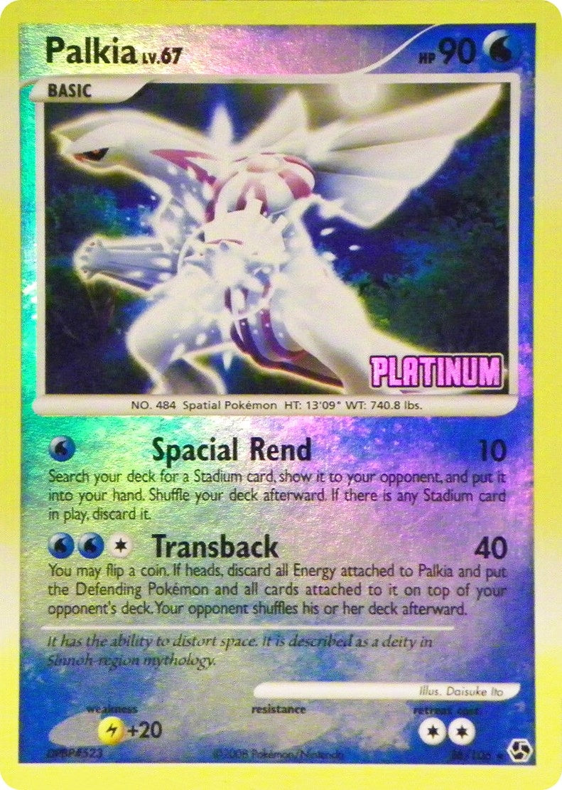Image for Palkia - 26/106 [Platinum] (Burger King Promos) (026/106) - Pokemon