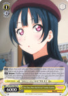 Image for "Now Then, Where Shall We Go?" Yoshiko Tsushima (Love Live! Sunshine!! Extra Booster) (LSS/W53-TE02 TD) - Weiss Schwarz