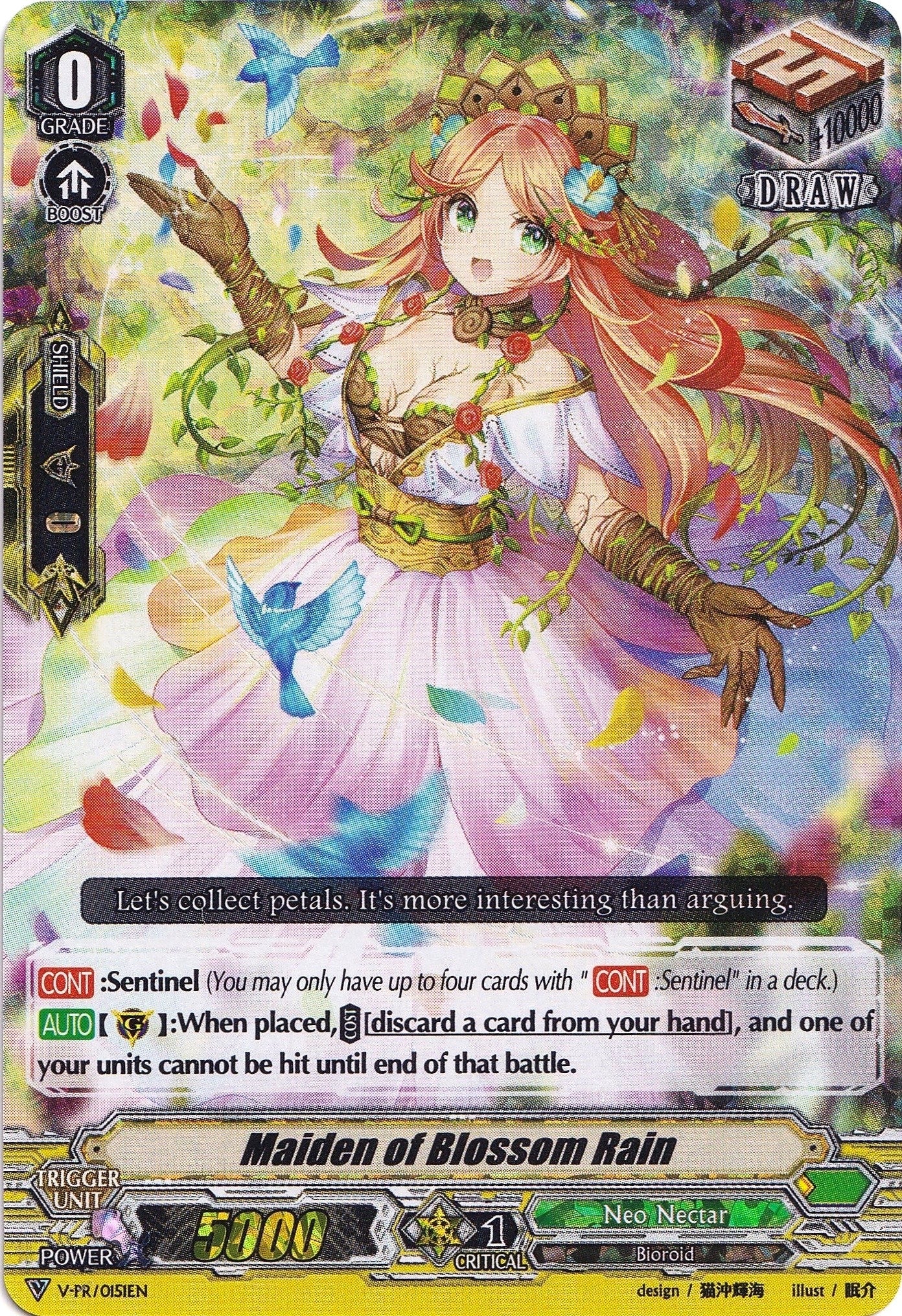 Image for Maiden of Blossom Rain (V Promo Cards) (V-PR/0151EN) - Cardfight Vanguard