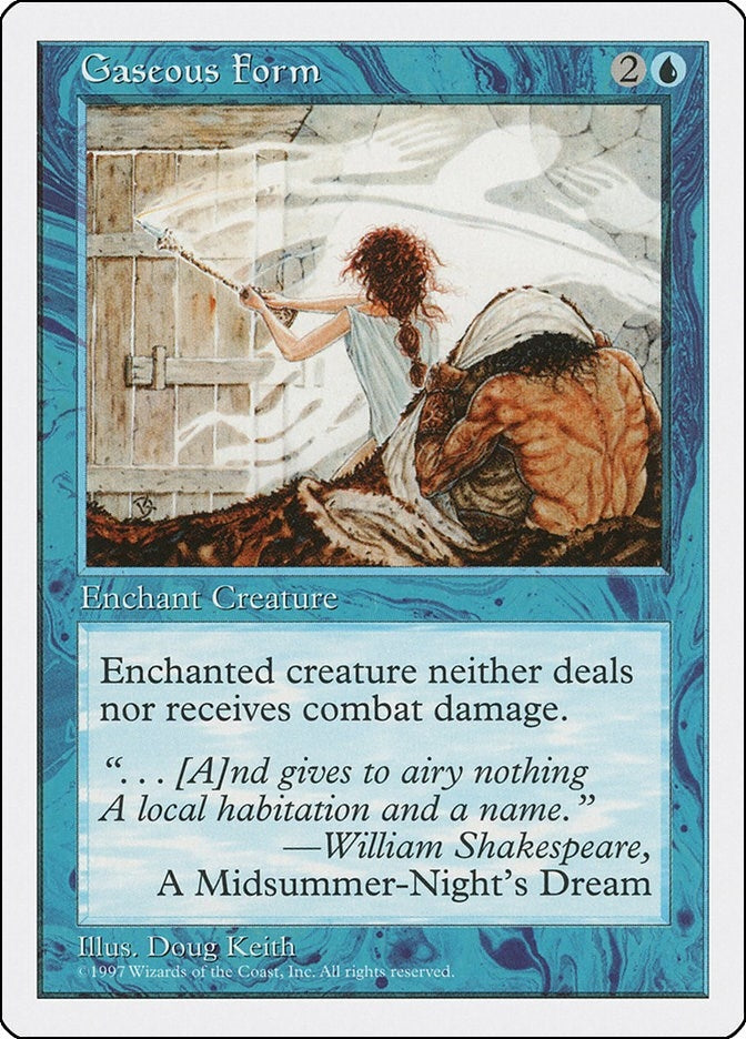 Image for Gaseous Form (Fifth Edition) - Magic: The Gathering