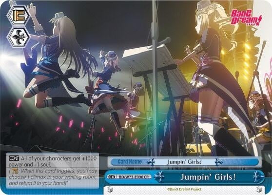 Image for Jumpin' Girls! (BanG Dream! Vol.2) (BD/W73-E096 CR) - Weiss Schwarz