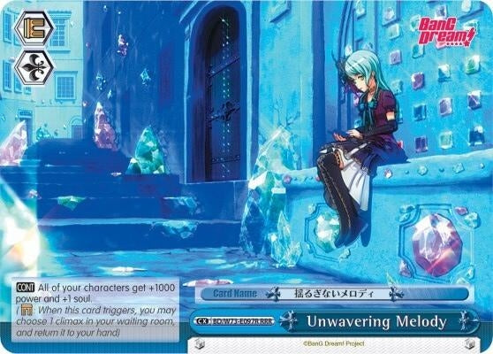 Image for Unwavering Melody (RRR) (BanG Dream! Vol.2) (BD/W73-E097R RRR) - Weiss Schwarz