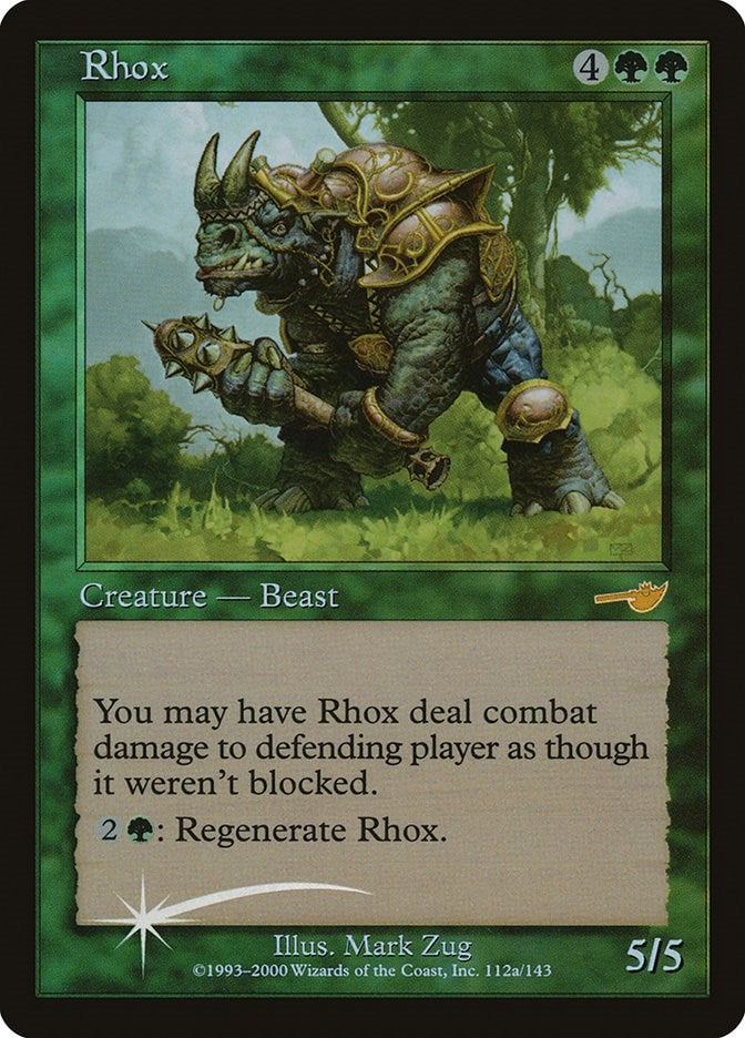 Image for Rhox (Starter 2000) (112a) - Magic: The Gathering