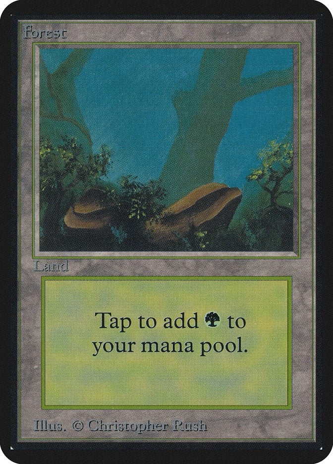 Image for Forest (A) (Alpha Edition) - Magic: The Gathering
