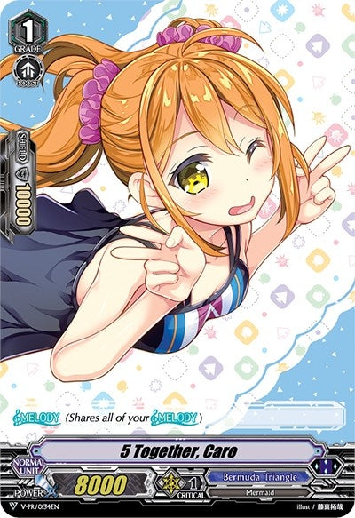 Image for 5 Together, Caro (V-SS02: Colorful Pastorale Supply Gift Set) (V-PR/0134EN) - Cardfight Vanguard
