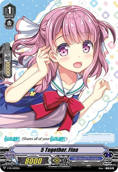 Image for 5 Together, Fina (V-SS02: Colorful Pastorale Supply Gift Set) (V-PR/0133EN) - Cardfight Vanguard