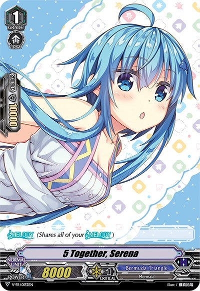 Image for 5 Together, Serena (V-SS02: Colorful Pastorale Supply Gift Set) (V-PR/0132EN) - Cardfight Vanguard