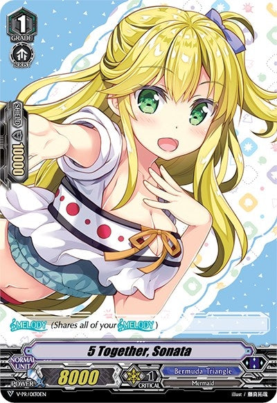Image for 5 Together, Sonata (V-SS02: Colorful Pastorale Supply Gift Set) (V-PR/0130EN) - Cardfight Vanguard