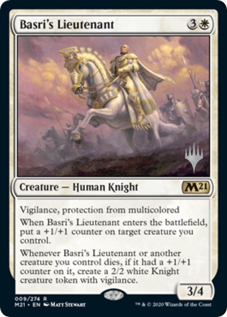 Image for Basri's Lieutenant (Promo Pack: Core Set 2021) (9) - Magic: The Gathering