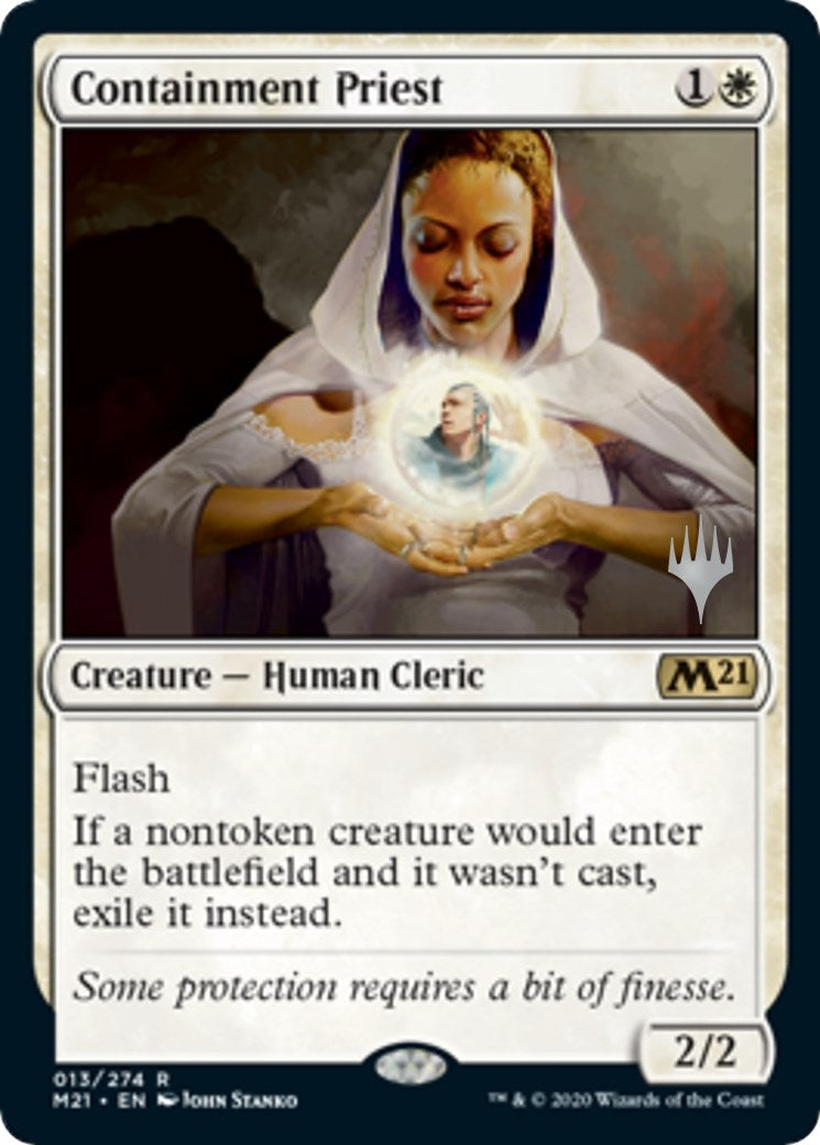 Image for Containment Priest (Promo Pack: Core Set 2021) (13) - Magic: The Gathering