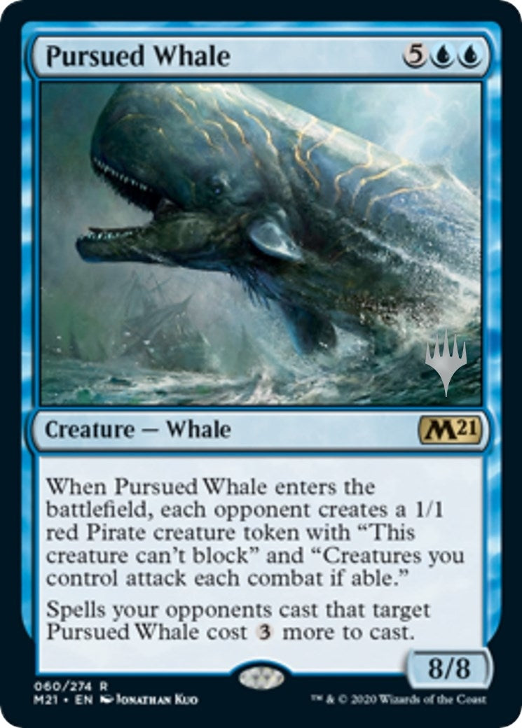 Image for Pursued Whale (Promo Pack: Core Set 2021) (60) - Magic: The Gathering