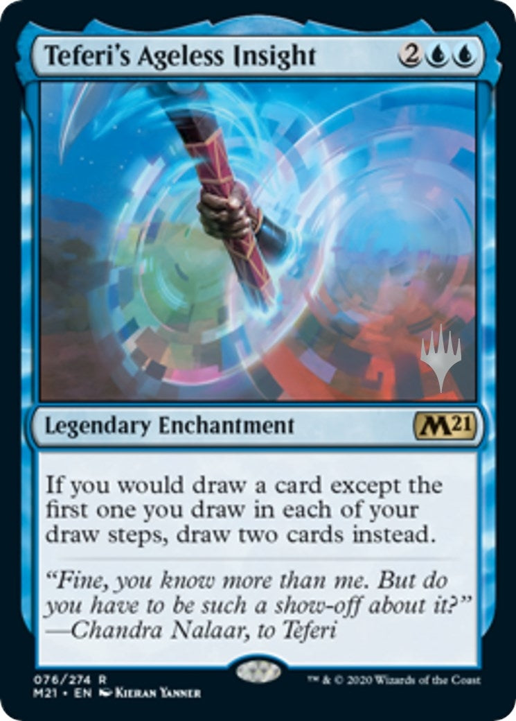 Image for Teferi's Ageless Insight (Promo Pack: Core Set 2021) (76) - Magic: The Gathering