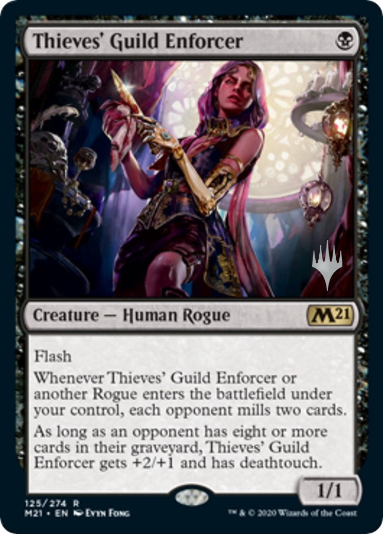 Image for Thieves' Guild Enforcer (Promo Pack: Core Set 2021) (125) - Magic: The Gathering