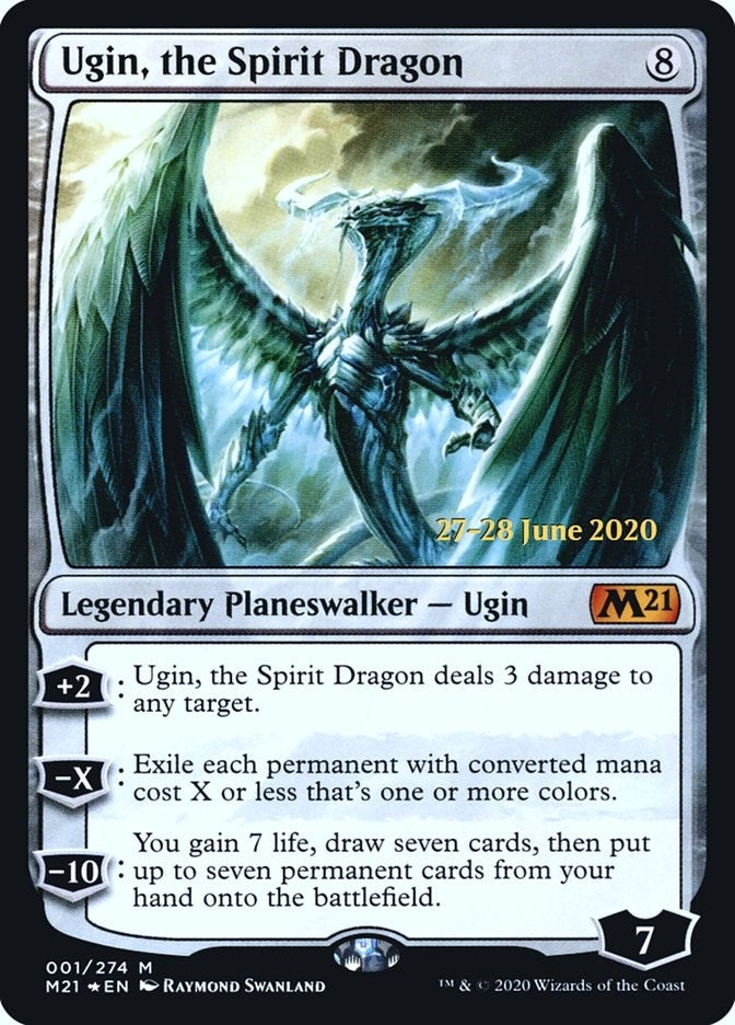 Image for Ugin, the Spirit Dragon (Prerelease Cards) (1) - Magic: The Gathering