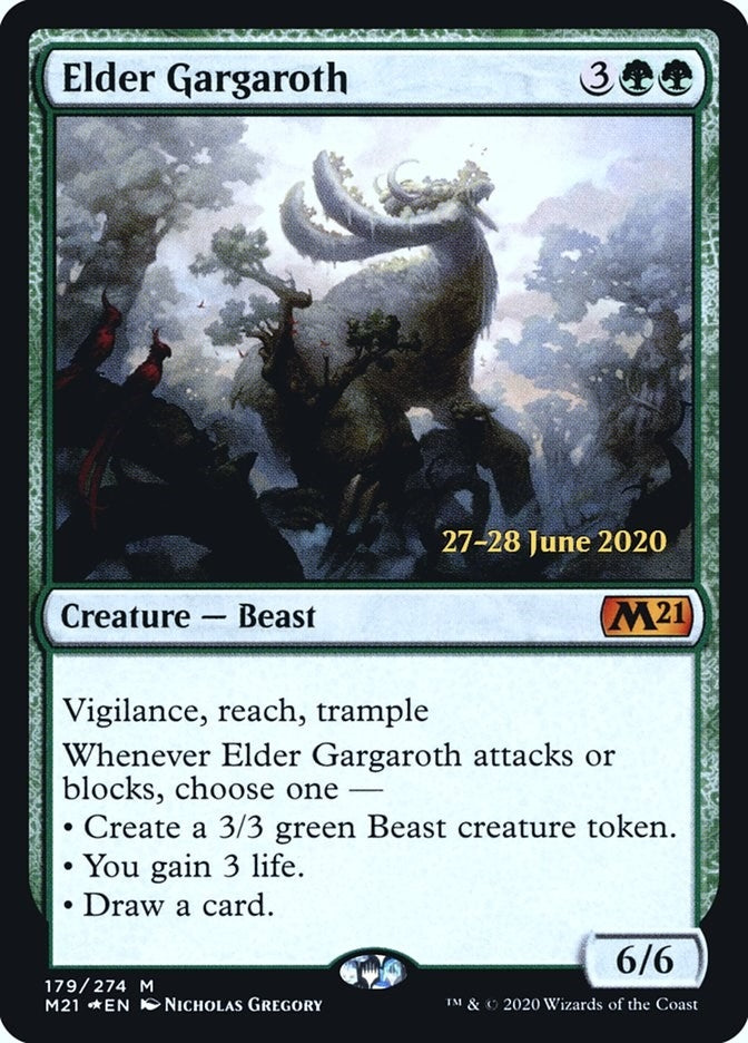 Image for Elder Gargaroth (Prerelease Cards) (179) - Magic: The Gathering