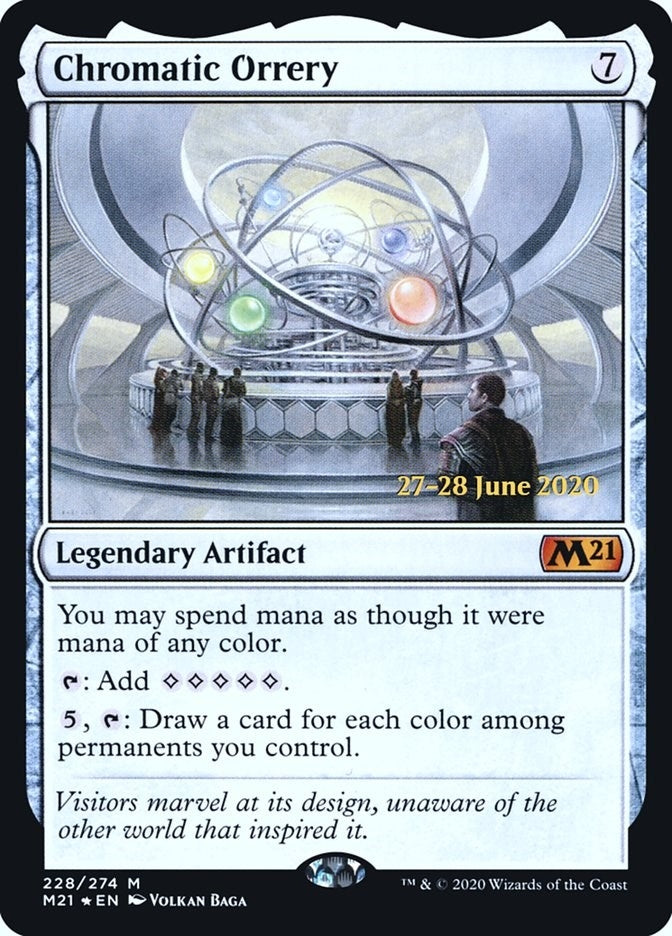 Image for Chromatic Orrery (Prerelease Cards) (228) - Magic: The Gathering