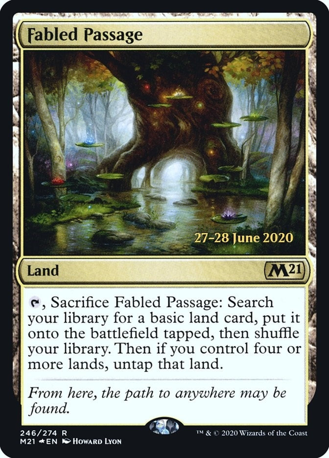 Image for Fabled Passage (M21) (Prerelease Cards) (246) - Magic: The Gathering