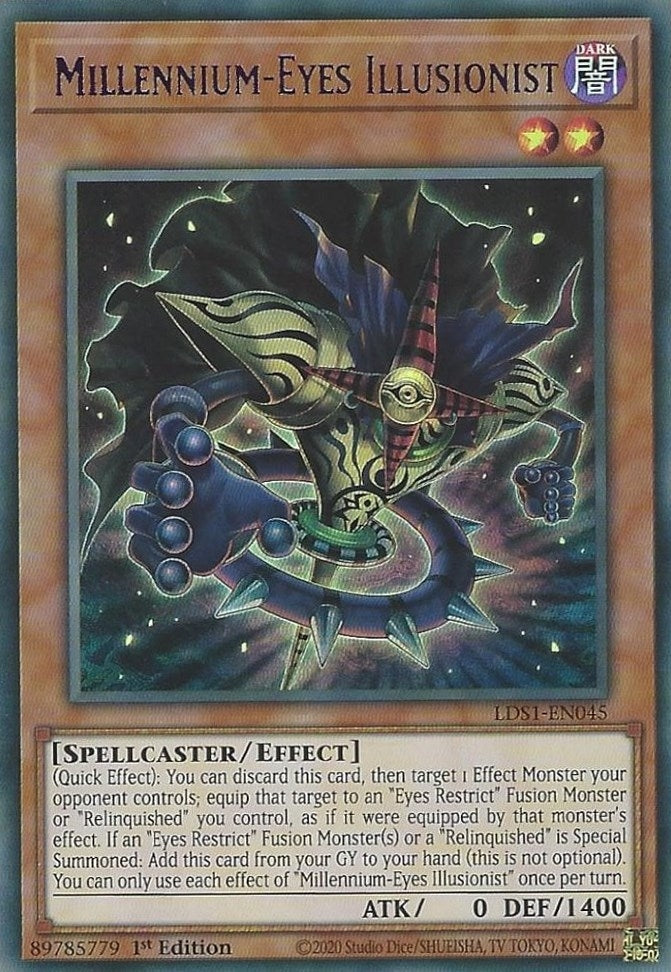 Image for Millennium-Eyes Illusionist (Purple) (Legendary Duelists: Season 1) (LDS1-EN045) - YuGiOh