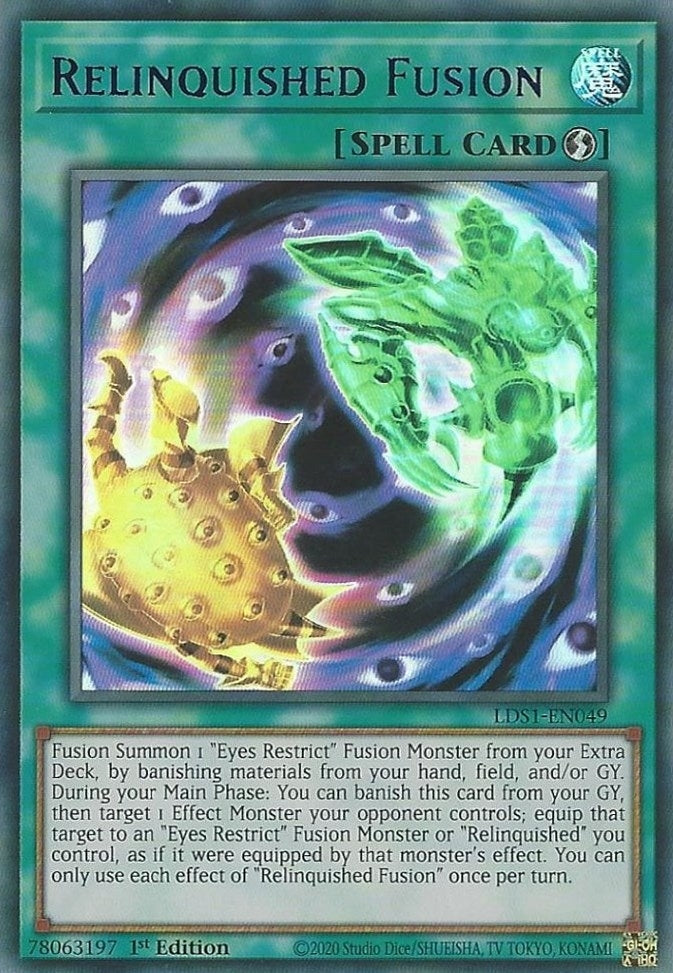 Image for Relinquished Fusion (Blue) (Legendary Duelists: Season 1) (LDS1-EN049) - YuGiOh
