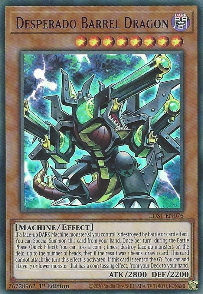 Image for Desperado Barrel Dragon (Purple) (Legendary Duelists: Season 1) (LDS1-EN076) - YuGiOh
