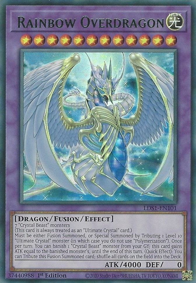 Image for Rainbow Overdragon (Green) (Legendary Duelists: Season 1) (LDS1-EN101) - YuGiOh