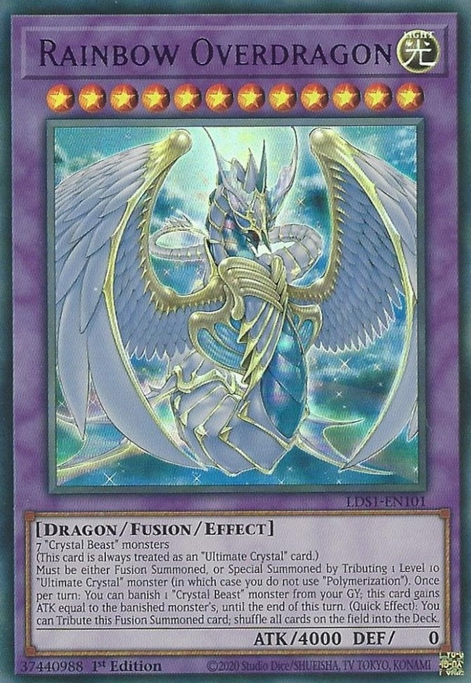 Image for Rainbow Overdragon (Purple) (Legendary Duelists: Season 1) (LDS1-EN101) - YuGiOh