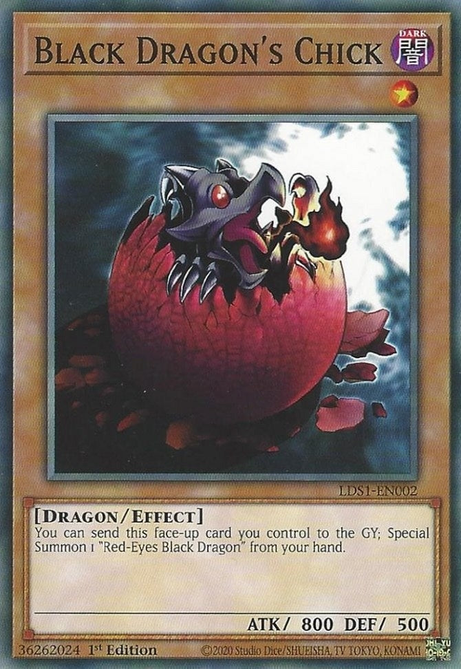 Image for Black Dragon's Chick (Legendary Duelists: Season 1) (LDS1-EN002) - YuGiOh
